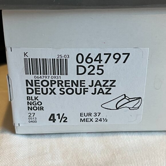 EUC American Ballet Theatre Leather Jazz Shoes, sz 4.5 - Picture 8 of 8